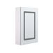 Beliani Mueble de baño con espejo Madera contrachapada CONDOR Beliani Mueble de baño con espejo Madera contrachapada CONDOR Blanco