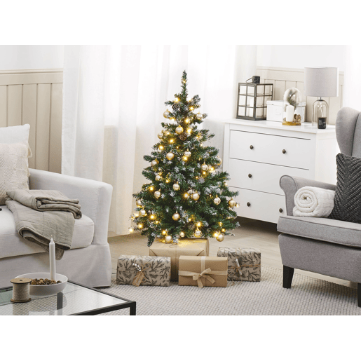Árvore de Natal artificial LED PALOMAR 120 cm Verde escuro