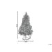 Beliani Árbol de Navidad PALOMAR Beliani Árbol de Navidad PALOMAR Verde