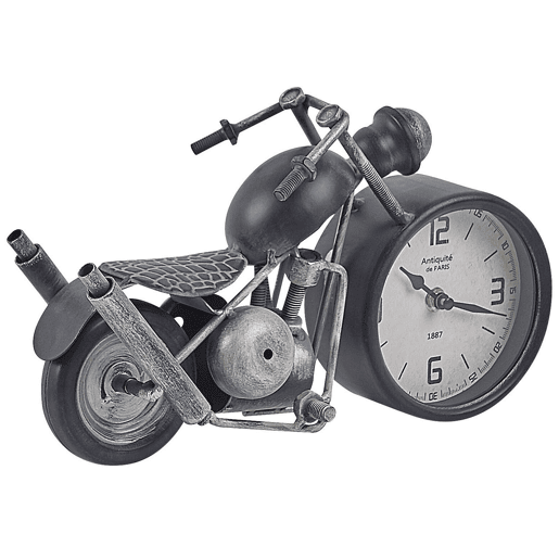 Relógio BERNO 30 cm Metal Preto