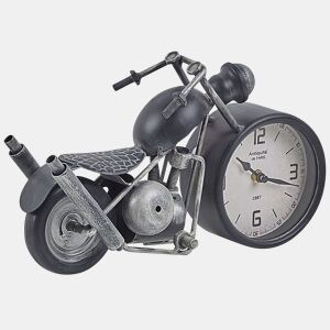 Relógio BERNO 30 cm Metal Preto