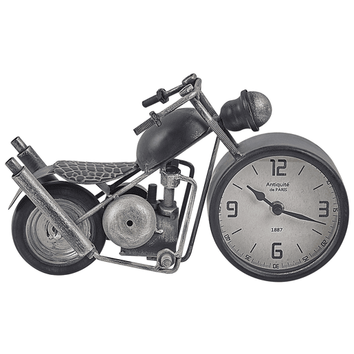 Relógio BERNO 30 cm Metal Preto