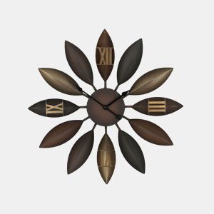 Relógio de parede BEINWIL 55 cm Metal Castanho