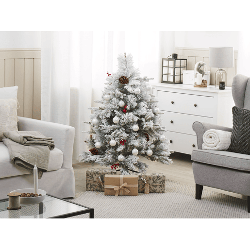 Árvore de Natal artificial com neve MASALA 120 cm Branco Árvore de Natal artificial com neve MASALA 120 cm Branco