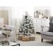 Beliani Árbol de Navidad MASALA Beliani Árbol de Navidad MASALA Blanco