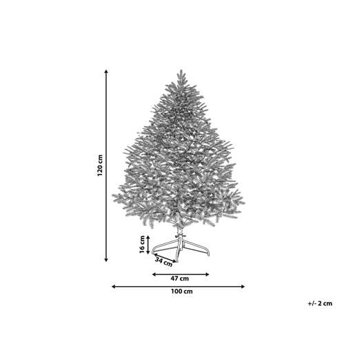 Árvore de Natal artificial com neve MASALA 120 cm Branco Árvore de Natal artificial com neve MASALA 120 cm Branco