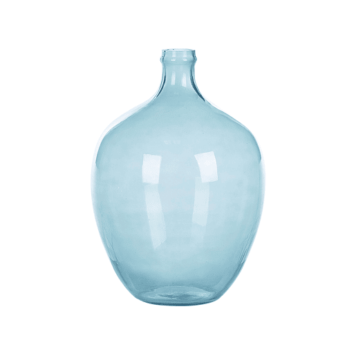 Jarro de flores ROTI Vidro 39 cm Azul claro