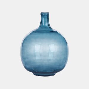 Jarro decorativo CHAPPATHI Vidro 31 cm Azul