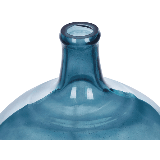 Jarro decorativo CHAPPATHI Vidro 31 cm Azul