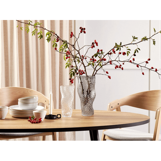 Jarro de flores DYTIKO Vidro 31 cm Cinzento Jarro de flores DYTIKO Vidro 31 cm Cinzento