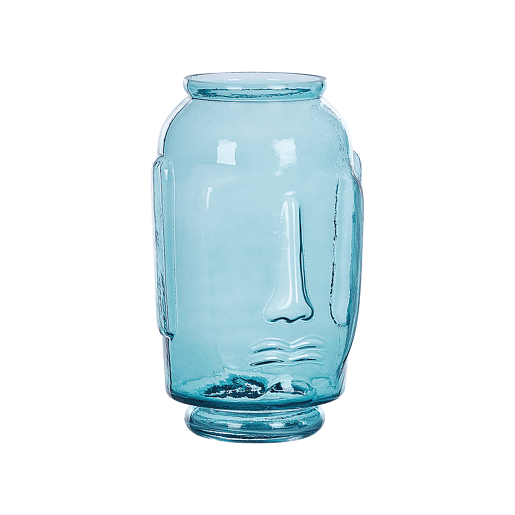 Jarro decorativo SAMBAR Vidro 31 cm Azul