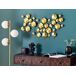 Beliani Decoración de pared FLEROVIUM Beliani Decoración de pared FLEROVIUM Dorado