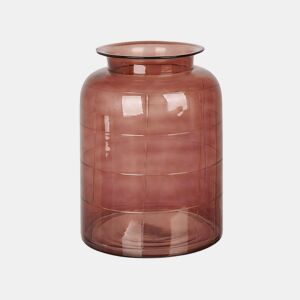 Jarro de flores VINDALOO Vidro 35 cm Castanho dourado