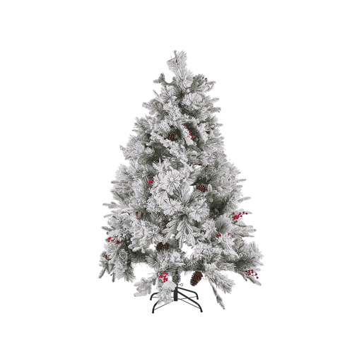 Árvore de Natal artificial com neve MASALA 180 cm Branco