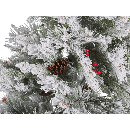 Árvore de Natal artificial com neve MASALA 180 cm Branco