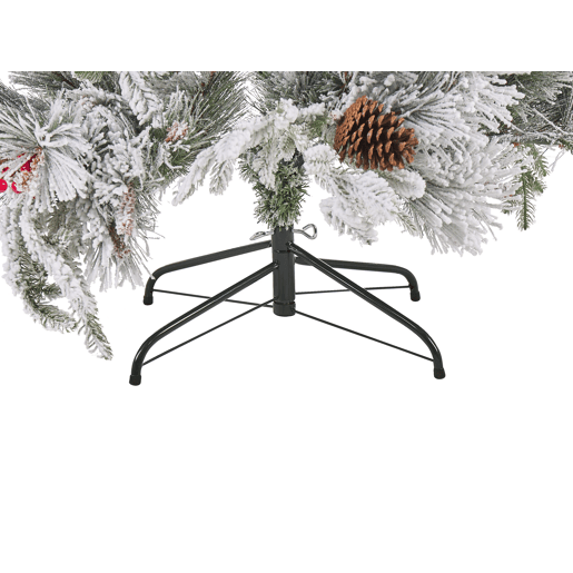 Árvore de Natal artificial com neve MASALA 180 cm Branco