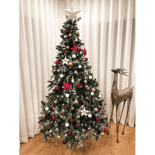 Árvore de Natal artificial LED PALOMAR 210 cm Verde Árvore de Natal artificial LED PALOMAR 210 cm Verde
