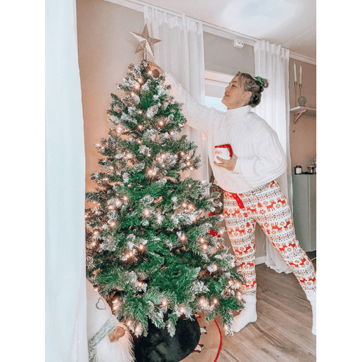 Árvore de Natal artificial LED PALOMAR 210 cm Verde Árvore de Natal artificial LED PALOMAR 210 cm Verde