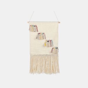 Decoração de parede em tecido BUREWALA Algodão 108 cm Creme