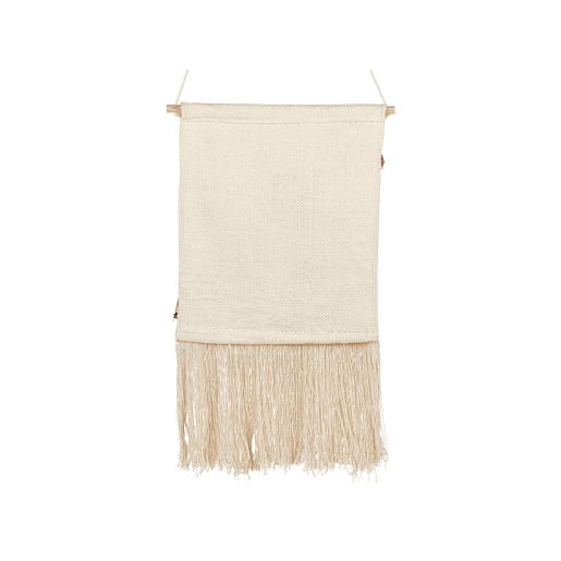 Decoração de parede em tecido BUREWALA Algodão 108 cm Creme