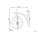 Beliani Reloj de pared ROMONT Beliani Reloj de pared ROMONT Gris
