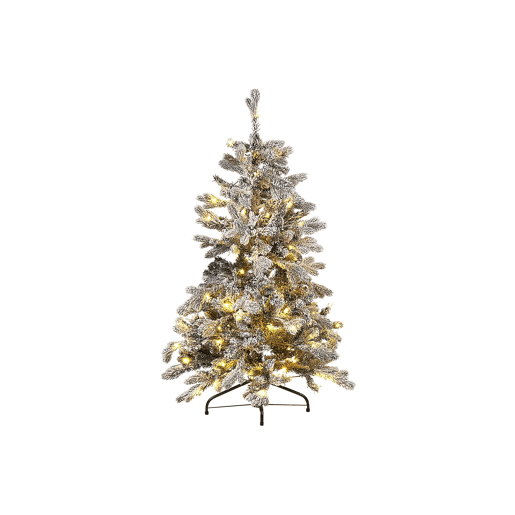 Árvore de Natal pré-iluminada LED TATLOW 120 cm Verde