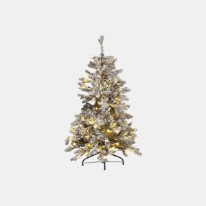 Árvore de Natal pré-iluminada LED TATLOW 120 cm Verde