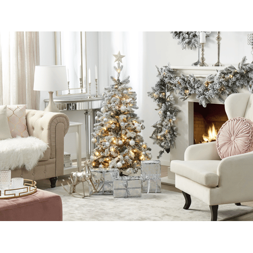 Árvore de Natal pré-iluminada LED TATLOW 120 cm Verde
