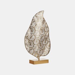 Acessório decorativo Folha LITHIUM Metal Dourado