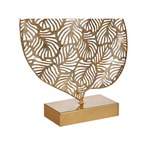 Acessório decorativo Folha LITHIUM Metal Dourado