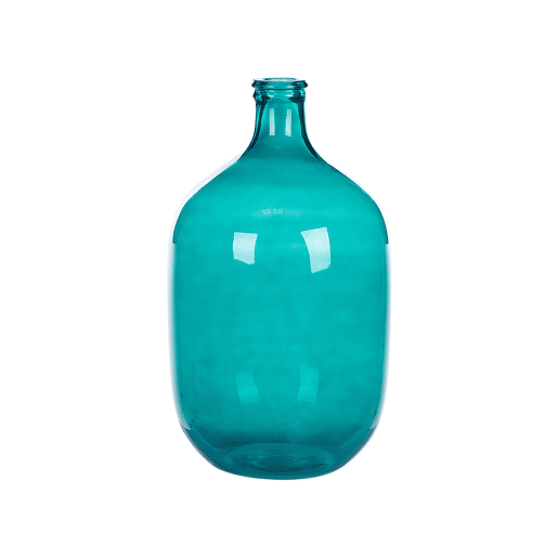 Jarro decorativo SAMOSA Vidro 48 cm Turquesa