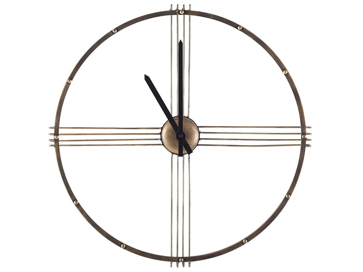 Beliani Reloj de pared ASCONA