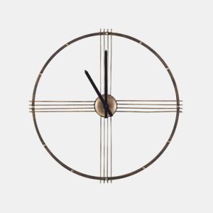 Relógio de parede ASCONA 64 cm Metal Dourado