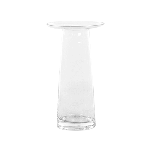 Jarro de flores MANNA Vidro 26 cm Transparente