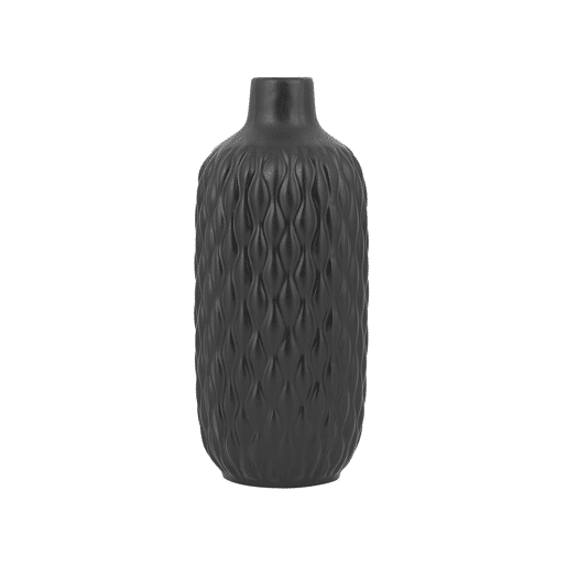 Jarro decorativo EMAR Grés 31 cm Preto