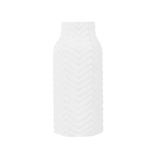 Jarro decorativo XANTHOS Grés 32 cm Branco