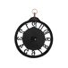 Beliani Reloj de pared ALLOZA Beliani Reloj de pared ALLOZA Negro
