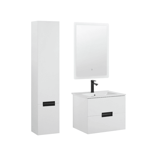 Conjunto de móveis de casa de banho TUDELA Branco