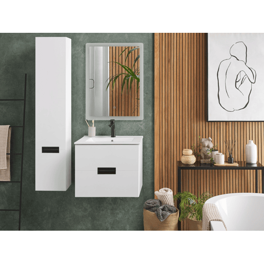 Conjunto de móveis de casa de banho TUDELA Branco