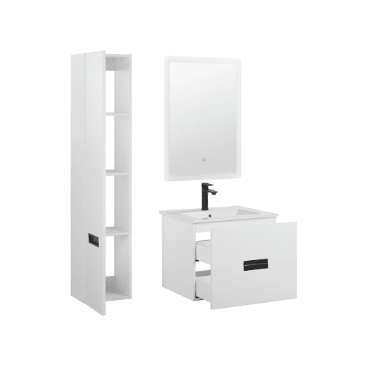Conjunto de móveis de casa de banho TUDELA Branco