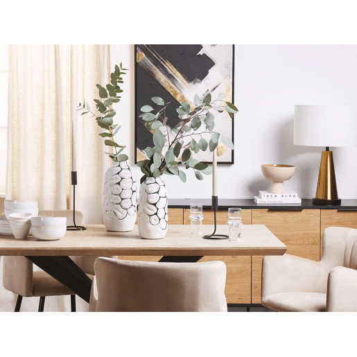 Jarro decorativo CENABUM Grés 34 cm Branco Jarro decorativo CENABUM Grés 34 cm Branco