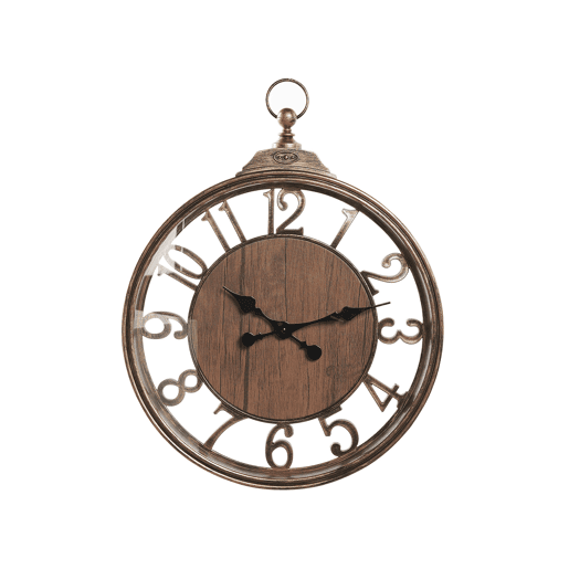 Relógio de parede ALCOBA 40 cm Castanho