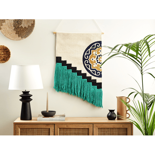Decoração de parede em tecido NOWSHERA Algodão 110 cm Multicolor