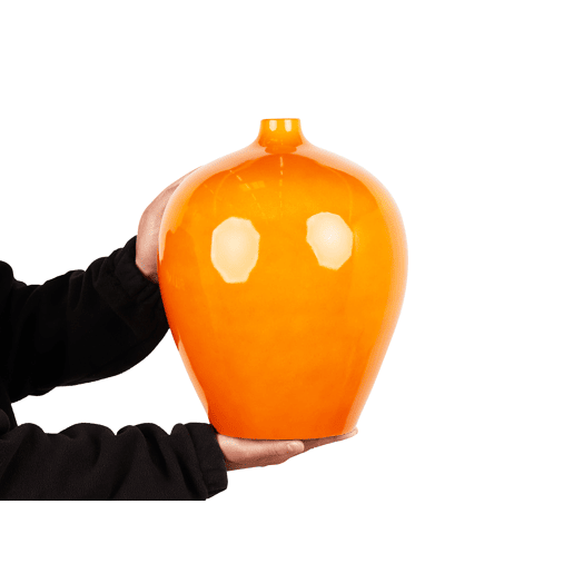 Jarro de flores TERRASA Cerâmica 37 cm Laranja