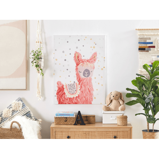 Tela AFASSA Motivo animal 60 x 80 cm Rosa