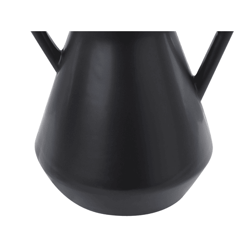 Jarro de flores FERMI Cerâmica 20 cm Preto