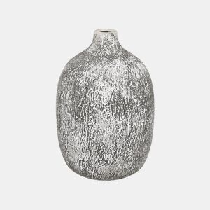 Jarro de flores VIGO Cerâmica 36 cm Cinzento