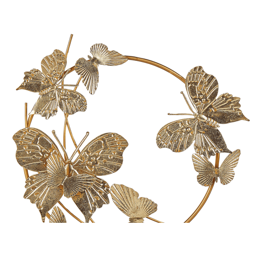 Acessório decorativo Borboleta BERYLLIUM Metal Dourado