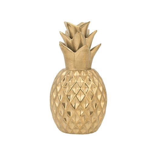 Acessório decorativo Ananás TYANA Cerâmica Dourado