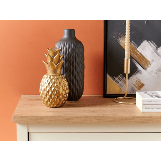 Acessório decorativo Ananás TYANA Cerâmica Dourado
